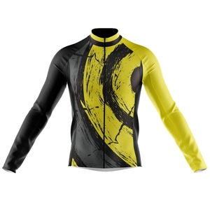 Maillot de cyclisme pour femmes 100% polyester respirant antibactérien à séchage rapide manches longues logo personnalisé position avant sublimation - Product Image 6