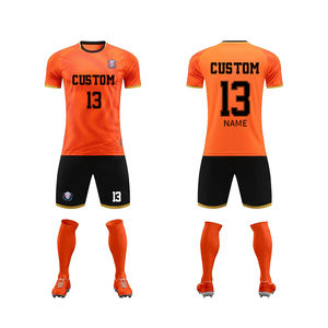 Camiseta de Fútbol Personalizada con Logotipo del Club 2025, Manga Corta, Ligera, Transpirable, de Poliéster que Absorbe la Humedad, Pantalones Cortos Deportivos de Alta Calidad - Product Image 6