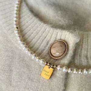 Collar de Perlas de Agua Dulce de Diseño Exclusivo para Mujer, Marca Goodbuck Lucky, Estilo Ligero y Lujoso, Collares con Colgante Sencillo y Moderno - Product Image 3