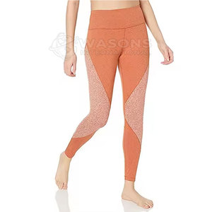 Wholesale Women <b>Leggings</b> High Waist <b>Slim</b> Fit Stretch Fabric For Gym Fitness Running Wear 2026 - Product Image 2