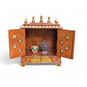 ระฆังวัดสีทองตกแต่งบ้าน Mandir (24*12*30) - Product Image 2