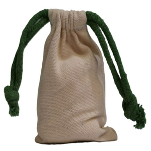 Eco-Friendly High Quality 100% Cotton Canvas Custom Logo Printed <b>Drawstring</b> Bag Fashionable Reusable Dust <b>Pouch</b> Daily Use - Product Image 1