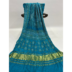 Bulk Bandhej Dupatta Handmade Bandhani Silk Dupatta Export Quality Women Dupatta - Product Image 1