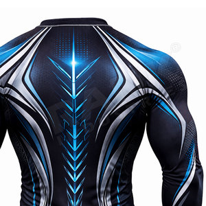 Vêtements de compression pour l'entraînement, Rash Guard pour hommes, équipement d'entraînement et de course, Rash Guard pour hommes, fitness, sport, Rash Guard pour hommes - Product Image 5