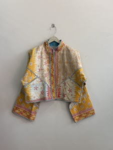Assorted Lot Of Kantha Handmade <b>Jacket</b> Reversible Boho <b>Hippie</b> Style Quilted <b>Jacket</b> For Women - Product Image 2
