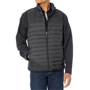 Custom Hot Sales Essentials Men's Lightweight Water-Resistant <b>Packable</b> Puffer Padded Mens Padded <b>Jacket</b> Winter Vest - Product Image 2