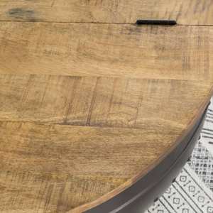 Table basse Vandana Aston Orion en bois de manguier et métal - Product Image 2