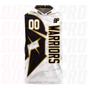 Hooded Compression 7v7 Custom Flag Football Jersey Custom Flag Football Jerseys Any Logos, Numbers, Names or Colors Shirts - Product Image 2