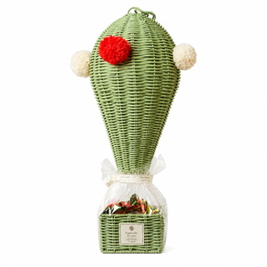 Pink Hot Air <b>Balloon</b> Gift <b>Box</b> Ramadan Favor <b>Box</b> Woven Sweet Presentation Basket Decorative Eid Mubarak Party Gift Container - Product Image 2
