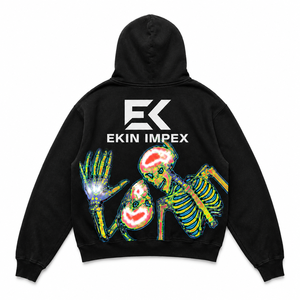 Sudadera con Capucha Oversize con Estampado Gráfico, Unisex, de Tejido Grueso - Product Image 2