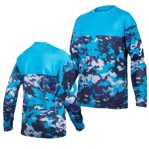 Ropa de Ciclismo MTB OEM, Jersey de Ciclismo de Montaña DH, Transpirable, con Estampado Gráfico Personalizado, Absorbe la Humedad, Camiseta de Motocross para Verano - Product Image 3