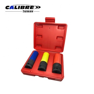 Jeu de douilles à choc métriques TAIWAN CALIBRE 3 pièces 1/2 pouce, protecteur d'écrou de roue, OEM, industriel, bricolage, CR-MO, outil de réparation automobile - Product Image 4