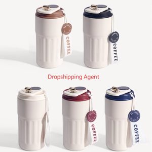 Agent de Traitement des Commandes Shopify Dropshipping 2026 – Tasse à Café Portable Intelligente en Acier Inoxydable Isotherme avec Affichage de la Température - Product Image 1