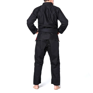 Kimono de Jiu Jitsu Brasileño Negro, Uniforme Deportivo, Pantalones Ripstop, Tela Resistente, Conjuntos Personalizados - Product Image 2