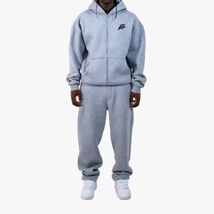 Chándal extragrande personalizado a precio de mayorista, tela transpirable, chándal extragrande para hombre para actividades al aire libre relajadas - Product Image 1
