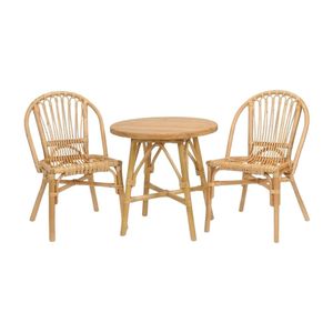 Muebles infantiles para habitación de niños pequeños, juego de bistró de ratán, muebles infantiles de alta calidad a precio económico, venta al por mayor para jardín y área de juegos - Product Image 1