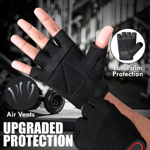 Gants de fitness pour hommes et femmes, pour la musculation, l'entraînement en salle de sport, avec tissu respirant, anti-transpiration et forte adhérence - Product Image 5