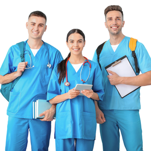 SaoMai FMF Fabricación Estilo deportivo Scrubs Uniformes Set Good Stretch Jogger Enfermera Hospital Ropa médica Tallas grandes Transpirable - Product Image 2