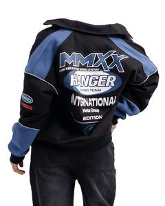 2025 Best Selling Unisex Long Puffer <b>Jackets</b> Custom OEM Clothing Manufacturer Front Color <b>Patchwork</b> Varsity <b>Jacket</b> Plain Dyed - Product Image 5