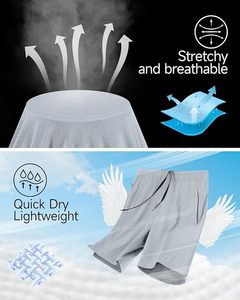 Shorts de sport pour homme respirants, pour la course à pied, la gym, la musculation, avec logo personnalisé, 5 pouces, décontractés, vêtements de sport pour homme - Product Image 3