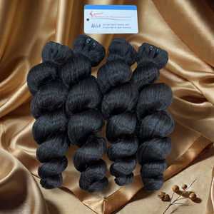 Extensiones de Cabello Humano Vietnamita 100% al por Mayor, Paquetes de Cabello Virgen Ondulado Profundo, Trama Doble, 8 Pulgadas, Alta Calidad - Product Image 5