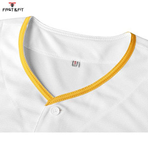เสื้อเบสบอลทีมแบบกำหนดเอง เสื้อกีฬาระบายอากาศได้ดี - Product Image 3
