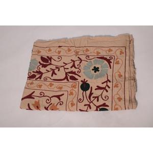 Lavinas Vintage Kantha Suzani <b>Quilt</b> Handmade Cotton Floral Embroidery Boho Indian Eco-Friendly Washable All-Season <b>Throw</b> Blanket - Product Image 6