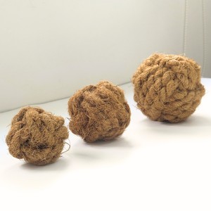 Juguete para cachorros, juguete interactivo para mascotas, bolas de fibra de coco sostenibles, pelota para masticar para perros - Product Image 5