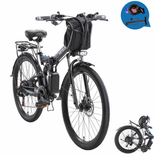 Bicicleta Eléctrica de Montaña 2025, Batería de Litio de 48V/20AH, 26 MX300 Plegable - Product Image 2