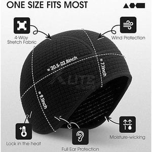 Casquette de cyclisme Soft Touch Athletic Wear pour la pratique du cyclisme, les séances de fitness, la conduite en extérieur et le confort - Product Image 3