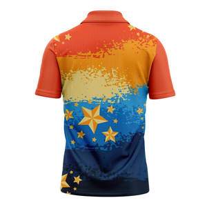 Camiseta Polo de Hombre de Secado Rápido, Diseño Personalizado al por Mayor, de Alta Calidad, con Botones, Cuello Tipo Polo, Estampado por Sublimación, Precio al por Mayor - Product Image 2