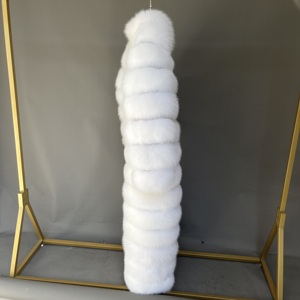 Nouveau manteau en velours de fourrure de renard blanc imperméable et épais pour homme, luxe, chaud, hiver, extérieur - Product Image 4