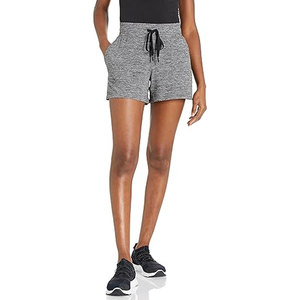 Shorts de sport pour femmes, avec couche intérieure sécurisée, légers, anti-plis, décontractés, taille mi-haute, coupe ample, 2-en-1 - Product Image 5