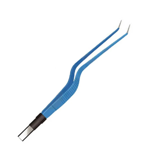 Pinces bipolaires à baïonnette, embouts isolés bleus électriques en plastique, kit chirurgical OEM européen de haute qualité certifié CE - Product Image 6
