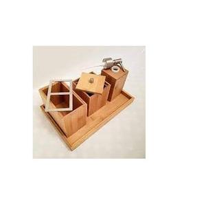 2026 Latest Natural Wood Grain Bathroom Accessory Set Soap Dispenser Tumbler <b>Toothbrush</b> <b>Holder</b> Custom Home Decor Manufacturer - Product Image 4