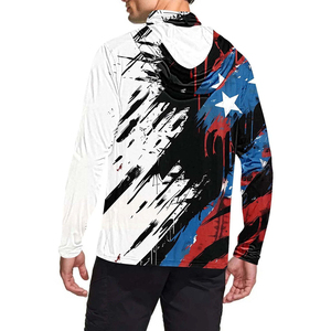 Sudadera con Capucha de Pesca con Logotipo Personalizado, Protección Solar UPF 50, Secado Rápido, Manga Larga, Transpirable, Estampada - Product Image 2