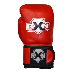Guantes de Boxeo de Piel Roja Ligeros Unisex RXN con Cierre Personalizable - Product Image 2
