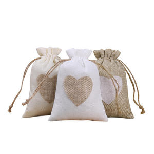 Eco Friendly Jute Return Gift <b>Pouches</b> – Handmade <b>Drawstring</b> Gift Bags for Wedding, Birthday, Party and Corporate Gifts Wholesale - Product Image 1