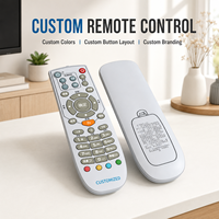 Grüne Box 37C Universelle Intelligente TV-Fernbedienung mit AAA-Batterie 4 Tasten Silikon-Tastatur für TV & Hausautomation
