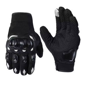 Gants de moto en cuir de vachette respirants, coupe-vent, légers, à doigts entiers, avec logo personnalisé pour l'hiver et le motocross - Product Image 5