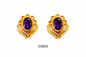 Pendientes de Oro Rosa de Lujo con Cristales de Circonita, Modernos, Ligeros y Cómodos, 100% Puro Certificado, Joyería MOLL - Product Image 4