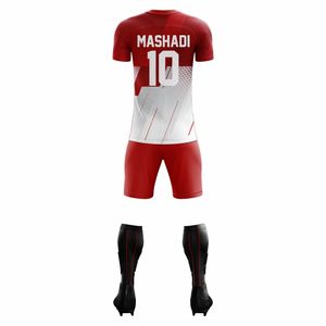 Adult Soccer Club Teams Uniform Sets with Sublimated Printed Short Sleeve Soccer Uniforms Wholesale Sizes Available - Product Image 3