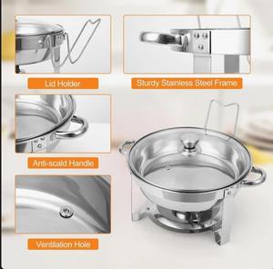 Accesorio de Servicio para Buffet de Acero Inoxidable Premium, Equipo Profesional para Catering para Hoteles y Eventos al Mejor Precio - Product Image 4