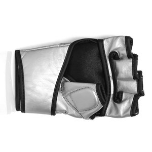 Guantes Profesionales de Cuero para MMA, para Entrenamiento de Grappling, Palma Abierta, Acolchado de Alta Densidad, Equipo de Boxeo - Product Image 5