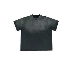 Camisetas de Manga Corta para Niños con Lavado Ácido, Material de Algodón Suave, Diseño de Alta Calidad, para Uso en Exteriores - Product Image 1