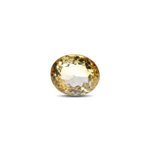 พลอยซิทรินธรรมชาติทรงรี 8.25 กะรัต สำหรับเครื่องประดับชั้นดี - Product Image 1
