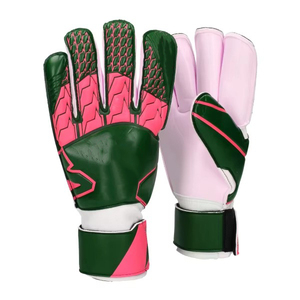 Gants de gardien de but de football en gros avec paume en latex gaufré, adhérence antidérapante et manchette élastique de soutien pour le football - Product Image 1