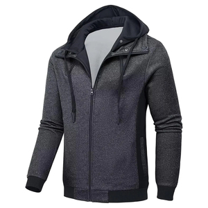 Sudadera con Capucha para Hombre, Servicio OEM, Algodón y Felpa, Estilo Simple, Gruesa, para Invierno, Uso Diario Informal, Fabricante - Product Image 2