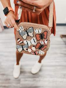 Bolso bandolera cuadrado con cuentas de leopardo para mujer, bolso de hombro con patrón animal de cuentas, bolso pequeño de moda con borlas y correa - Product Image 3