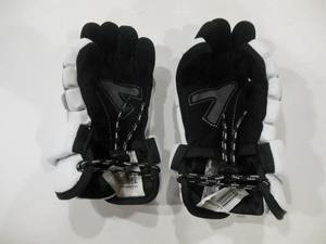 Gants de hockey sur glace en cuir bleu et noir HI-GLOW SPORTS INTERNATIONAL, fermeture à pression réglable, équipement de protection pour adultes, imperméables - Product Image 3